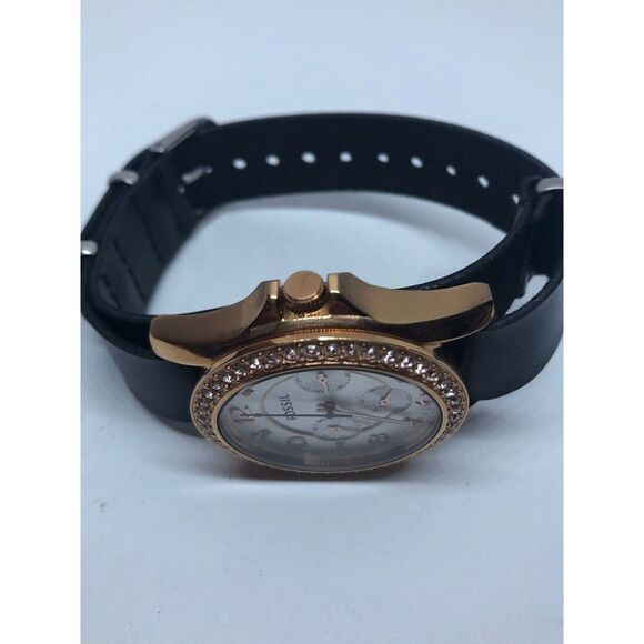 Fossil ES3887 Women's Analog Silver Dial Quartz Watch With Custom Band RK389 - Picture 6 of 9